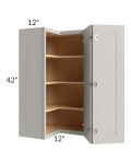 24x42 Square Corner Wall Cabinet