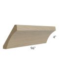 Royal Natural Shaker 96" Cove Crown Molding