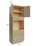 Royal Natural Shaker 33x96 Oven Cabinet