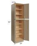 Royal Natural Shaker 24x90 Pantry Cabinet