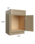 Royal Natural Shaker 24" Vanity Sink Base Cabinet