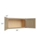 Royal Natural Shaker 30x15 Wall Cabinet