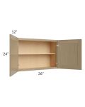 Royal Natural Shaker 36x24 Wall Cabinet