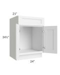 Providence White 24" Bathroom Vanity