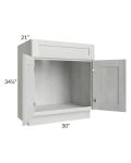 Heather Grey Shaker 30" Bathroom Vanity