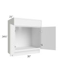 Portland White 30" Bathroom Vanity