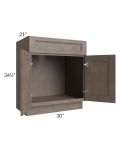 Providence Natural Grey 30" Bathroom Vanity
