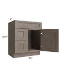 Providence Natural Grey 30" Bathroom Vanity