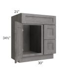 Providence Slate Grey 30" Bathroom Vanity