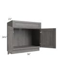 Providence Slate Grey 36" Bathroom Vanity  