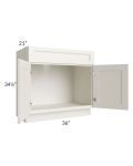 Providence Cream Glaze 36" Bathroom Vanity