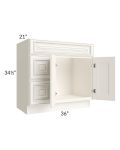 Signature Vanilla Glaze 36" Bathroom Vanity