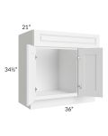 Dakota White 36" Bathroom Vanity