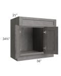 Providence Slate Grey 36" Bathroom Vanity