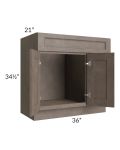 Providence Natural Grey 36" Bathroom Vanity