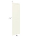 Linen Shaker 24x84 Tall Decorative Door Set