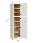 Linen Shaker 18x84x24 Wall Pantry Cabinet