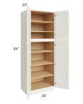 Linen Shaker 30x84x24 Wall Pantry Cabinet