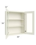 Linen Shaker 30x36 Wall Glass Door Cabinet (Prepped for Glass Doors)