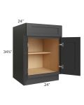 Madison Black Shaker 24" Base Cabinet