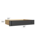 Madison Black Shaker 30" Desk Knee Drawer (trimmable)