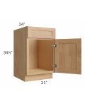 Midtown Timber Shaker 21" Sink Base Cabinet