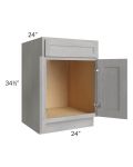 Gramercy Grey Mist 24" Sink Base Cabinet