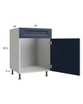Harbor Navy 24" Sink Base Cabinet with 1 door