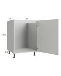 Harbor White 24" Full Height Door Sink Base Cabinet with 1 Door