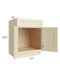 Casselton Ivory 27" Sink Base Cabinet