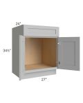 Midtown Painted Grey Shaker 27" Sink Base Cabinet