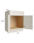Asheville Cloud Shaker 27" Sink Base Cabinet