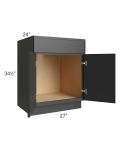 Vienna Black 27" Sink Base Cabinet