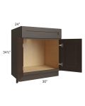 Southport Espresso Shaker 30" Sink Base Cabinet