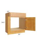 Royal Oak 30" Sink Base Cabinet 