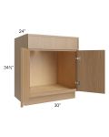 Township Rift Oak 30" Sink Base Cabinet