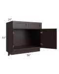 Brazilian Shaker 36" Sink Base Cabinet 