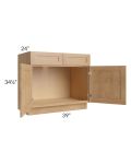 Midtown Timber Shaker 39" Sink Base Cabinet