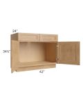 Tuscan Timber 42" Sink Base Cabinet