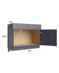 Vienna Indigo 42" Sink Base Cabinet