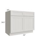 Salem Light Grey 42" Sink Base Cabinet