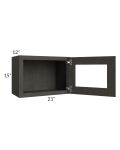 Charcoal Grey Shaker 21x15 Decorative Wall Cabinet