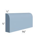 Sky Blue Shaker 96" Scribe Molding