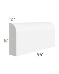 Portland White 96" Scribe Molding