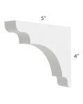 Township White Traditional Simple Corbel
