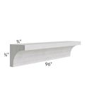 Heather Grey Shaker 96" Inside Corner Molding