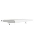 Stratton White Shaker 96" Scribe Molding
