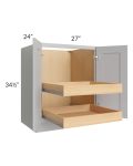 Stone Shaker 27" Full Height Base Cabinet with 2 Rollout Trays