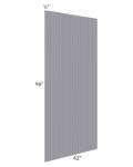 Graphite Grey Shaker 42x96 Bead Board Finished Panel