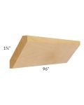 Madison Honey Shaker 96" Angled Crown Molding
